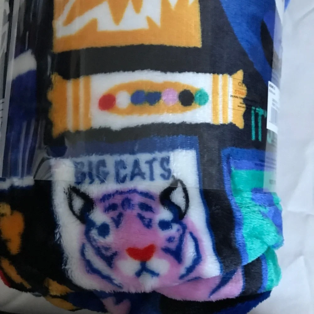 The Big One Movie Theme Super Soft Fleece Blanket Plush Throw Oversized
